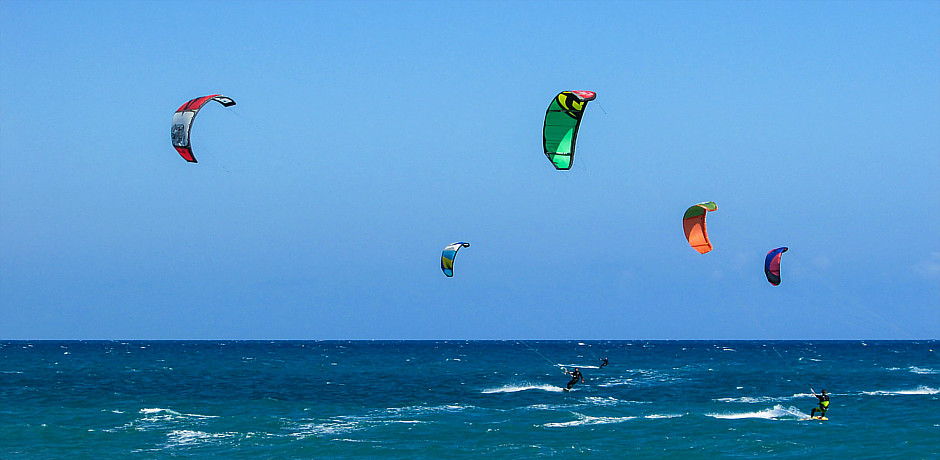 Hängt ihn höher - Kitesurfevent in Cuxhaven